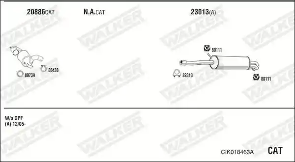 WALKER CIK018463A