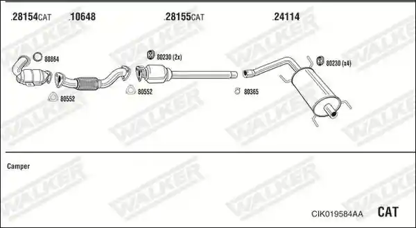 WALKER CIK019584AA