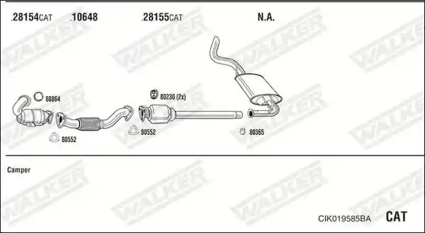 WALKER CIK019585BA