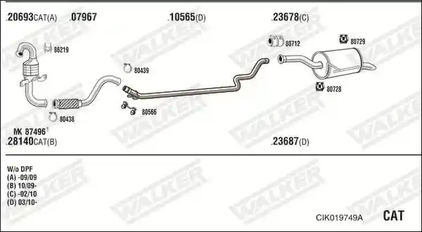 WALKER CIK019749A