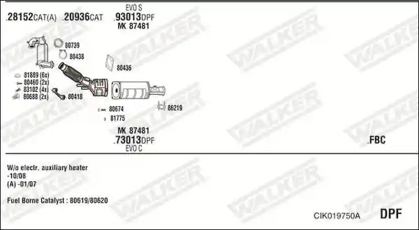 WALKER CIK019750A