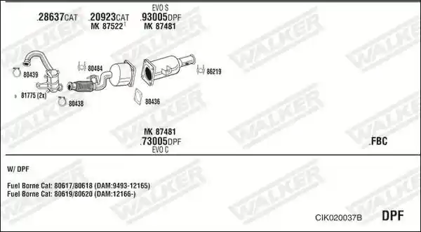 WALKER CIK020037B