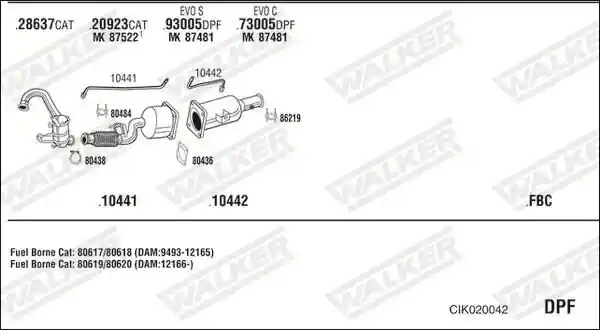 WALKER CIK020042