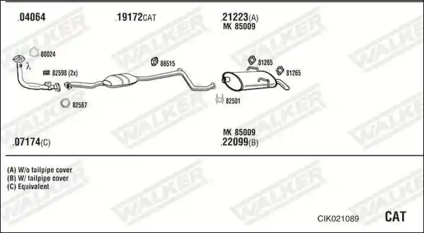 WALKER CIK021089
