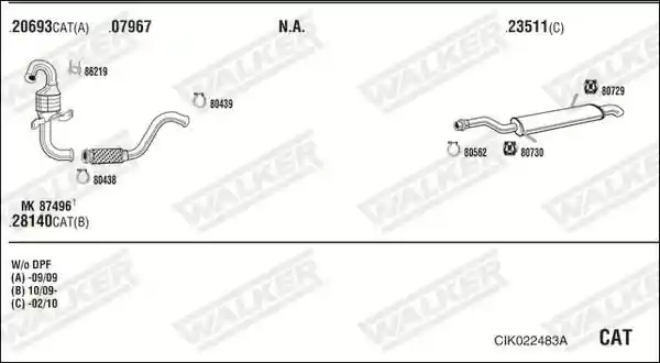 WALKER CIK022483A