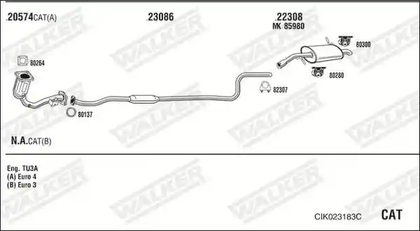 WALKER CIK023183C