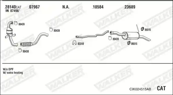 WALKER CIK024515AB