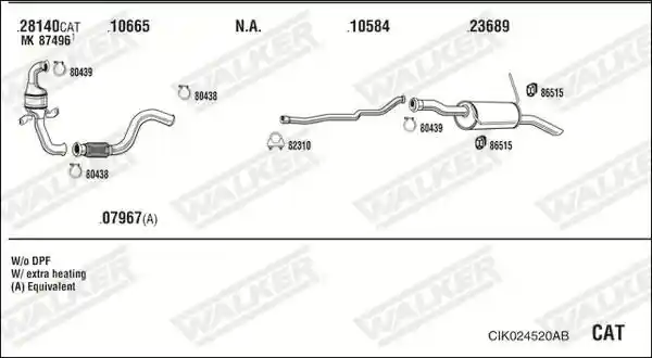 WALKER CIK024520AB