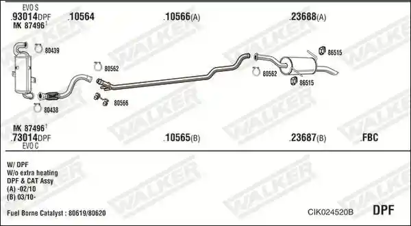 WALKER CIK024520B