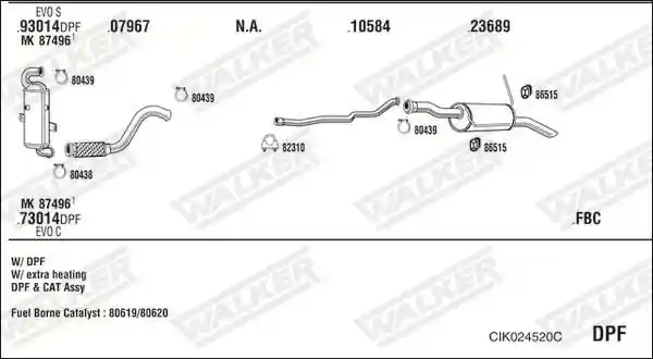 WALKER CIK024520C