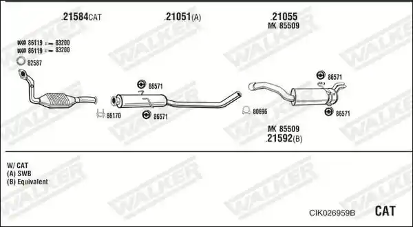 WALKER CIK026959B