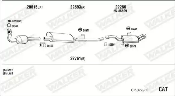 WALKER CIK027965