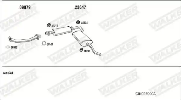 WALKER CIK027990A