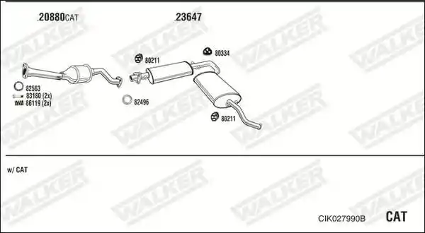 WALKER CIK027990B