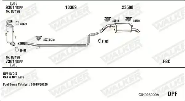 WALKER CIK028200A