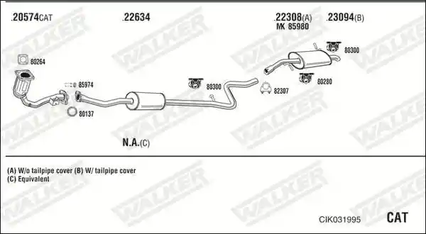 WALKER CIK031995