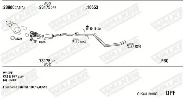 WALKER CIK031998C