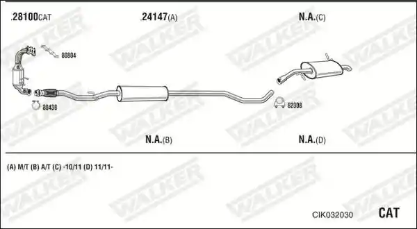 WALKER CIK032030