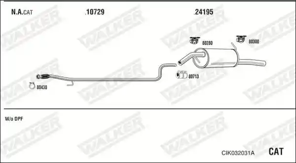 WALKER CIK032031A