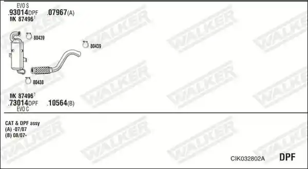 WALKER CIK032802A