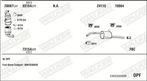 WALKER CIK033395B