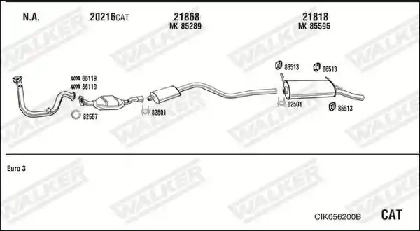 WALKER CIK056200B