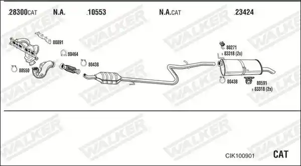 WALKER CIK100901