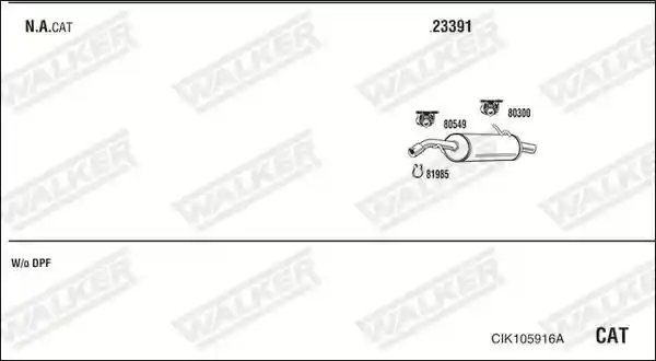 WALKER CIK105916A