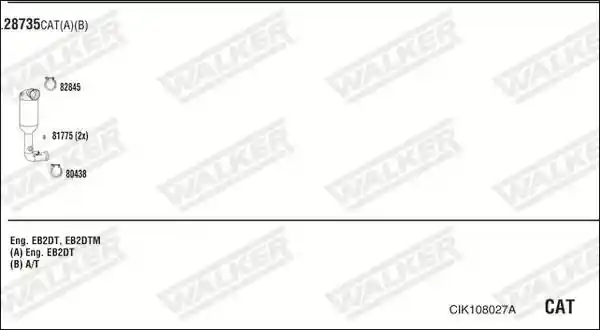 WALKER CIK108027A