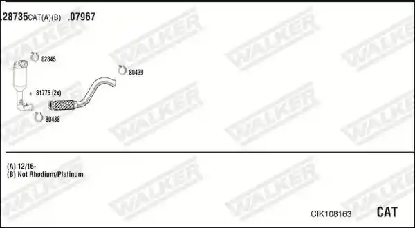 WALKER CIK108163