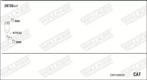WALKER CIK108600