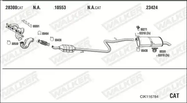 WALKER CIK116784