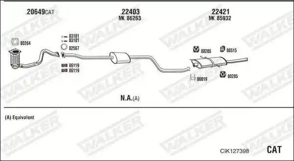 WALKER CIK127398