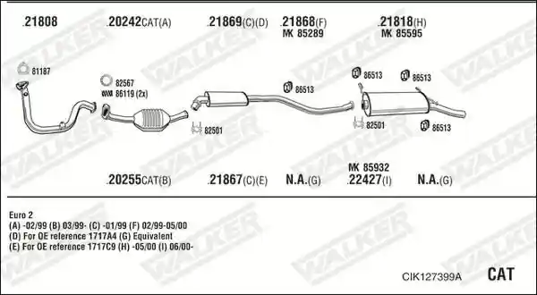 WALKER CIK127399A