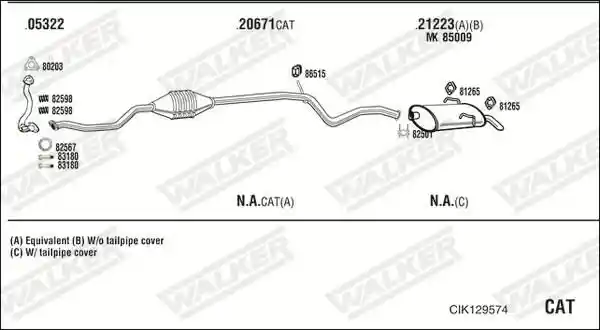 WALKER CIK129574