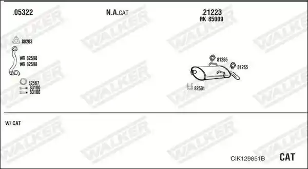WALKER CIK129851B