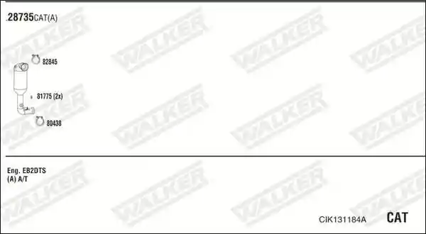 WALKER CIK131184A