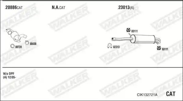 WALKER CIK132721A