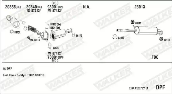 WALKER CIK132721B