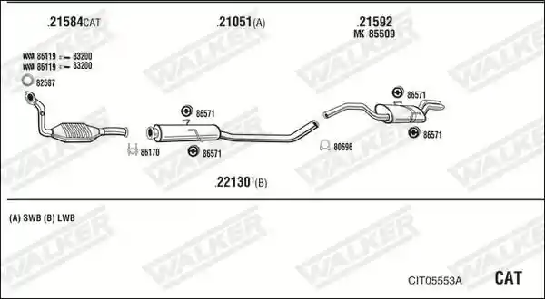WALKER CIT05553A