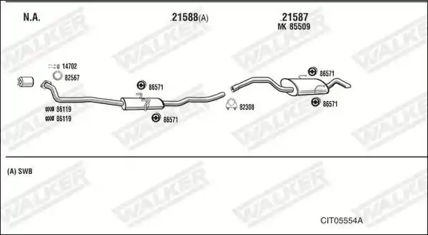 WALKER CIT05554A