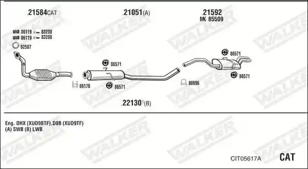 WALKER CIT05617A
