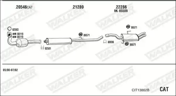 WALKER CIT13862B