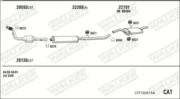 WALKER CIT15091AA