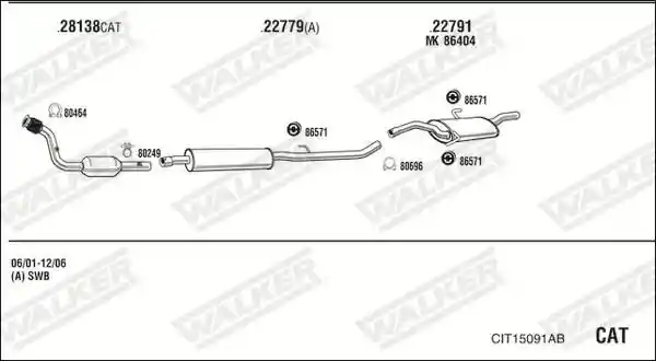 WALKER CIT15091AB