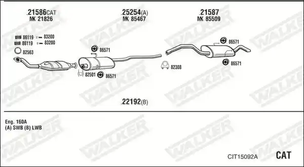WALKER CIT15092A