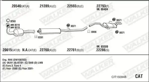 WALKER CIT15094B