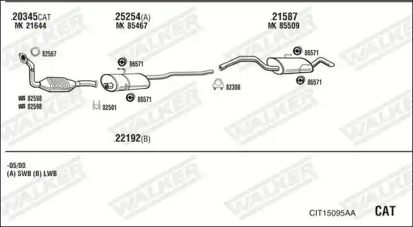 WALKER CIT15095AA