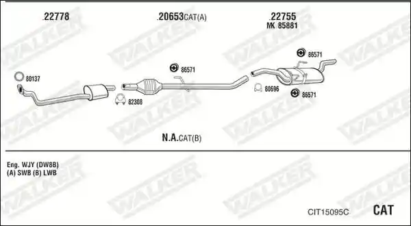 WALKER CIT15095C