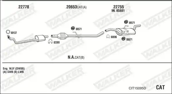 WALKER CIT15095D
